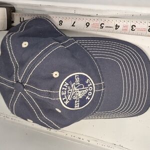 Navy Blue Cap KLEIN TOOLS ball Hat Rare Trucker Hat
